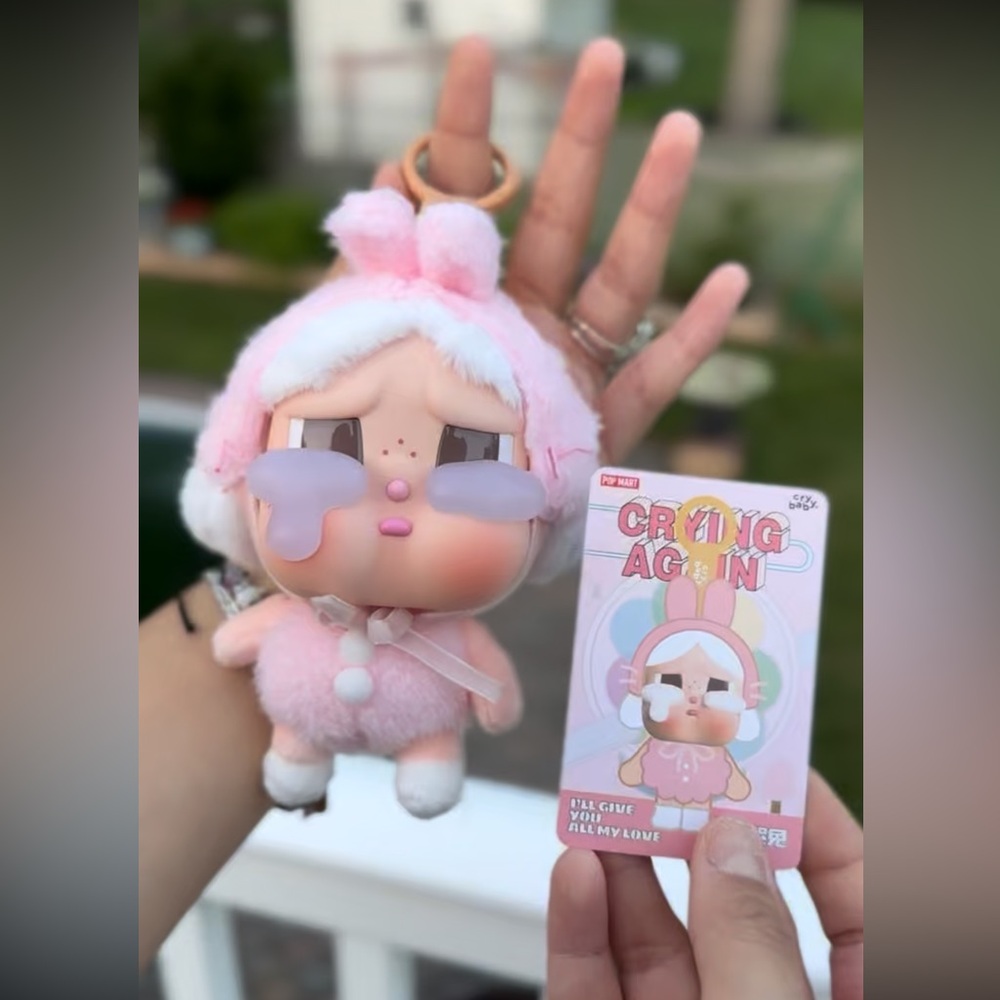 CRYBABY Crying Again Series-Vinyl Face Plush whole set available!